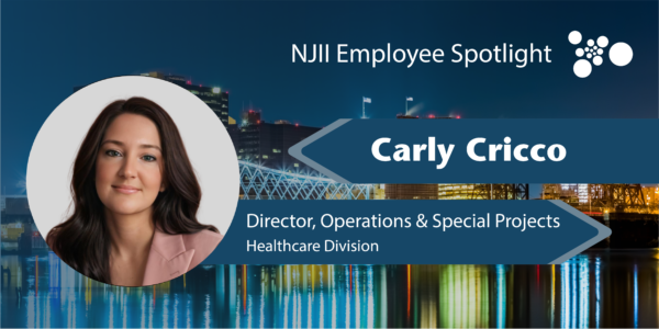 NJII employee, Carly Cricco headshot with title